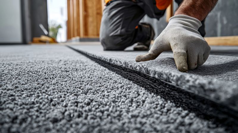 Basement Carpet Stretching in Overland Park, KS