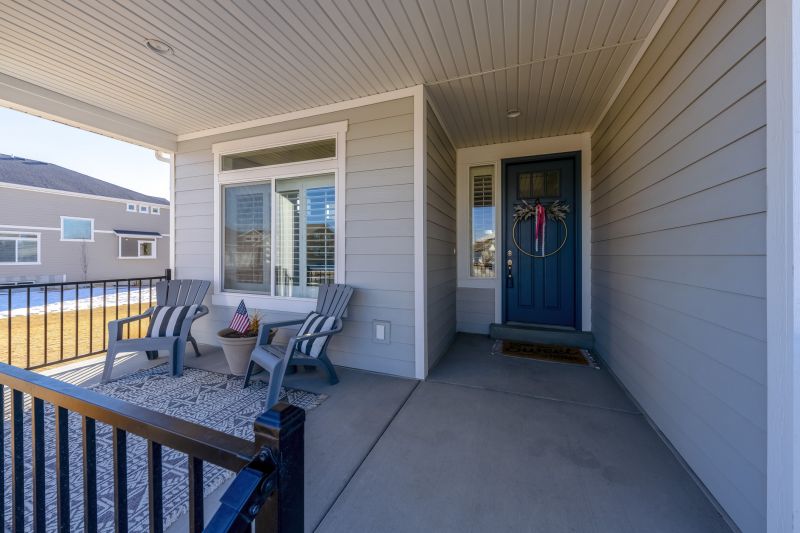 Porch Carpet Installation